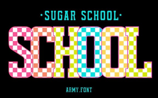 Sugar School Font